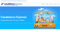 Desktop Screenshot of casablancaexpress.com